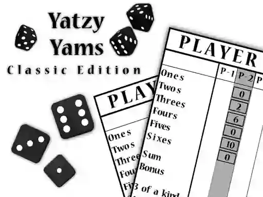 Peli Yatzy Yahtzee Yams Classic Edition verkossa
