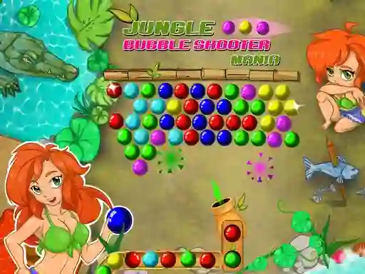 Peli Jungle Bubble Shooter Mania verkossa