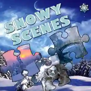 Peli Jigsaw Puzzle: Snowy Scenes verkossa