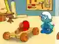 Peli The smurfs handy`s car verkossa