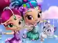 Peli Shimmer and Shine Dress up verkossa