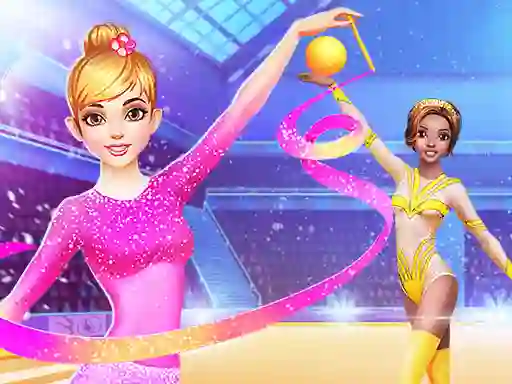Peli Gymnastics Girls Dress Up Game verkossa