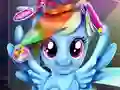 Peli Rainbow pony real haircuts verkossa
