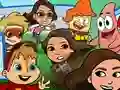 Peli Nickelodeon Tag attack verkossa