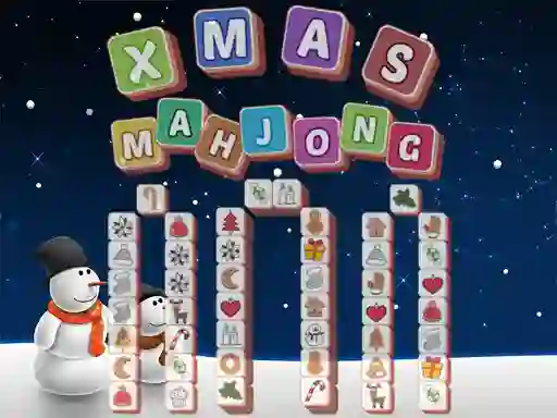 Peli Xmas Mahjong Tiles 2023 verkossa