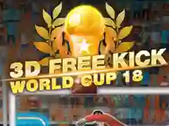 Peli 3D Free Kick World Cup 2018 verkossa