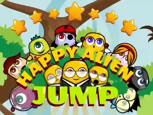 Peli Happy Alien Jump verkossa