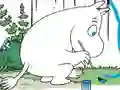 Peli Moomins coloring book verkossa