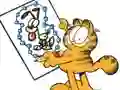Peli Garfield connects the dots verkossa