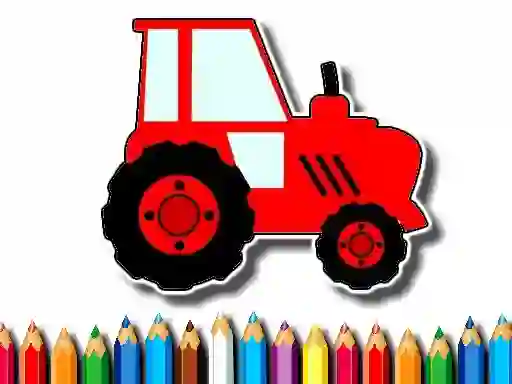 Peli Easy Kids Coloring Tractor verkossa