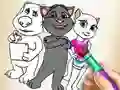 Peli Kitty Coloring Book verkossa