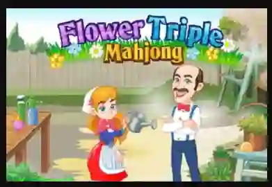 Peli Flower Triple Mahjong verkossa