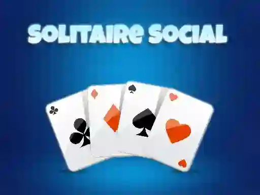 Peli Solitaire Social verkossa