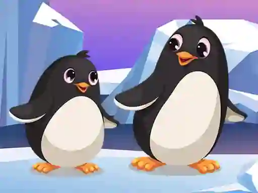Peli Penguin Jigsaw verkossa