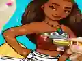 Peli Moana Coloring Book verkossa