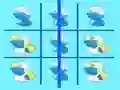 Peli Smurfs Tic Tac Toe verkossa