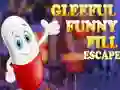 Peli Gleeful Funny Pill Escape verkossa