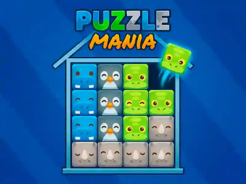 Peli Puzzle Mania verkossa