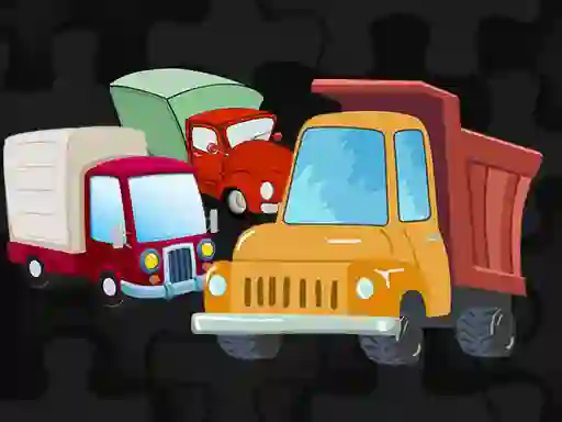 Peli Cartoon Truck Jigsaw verkossa