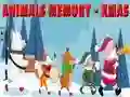 Peli Animals Memory - Xmas verkossa