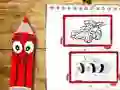 Peli Back To School Cars Coloring Book verkossa