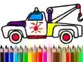 Peli Back To School: Truck Coloring Book verkossa