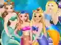 Peli Princess Mermaid Style Dress Up verkossa