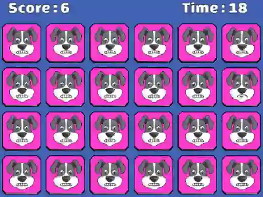 Peli Mathpup Eye Test verkossa