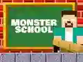 Peli Monster School: Roller Coaster & Parkour verkossa