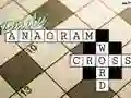 Peli Daily Anagram Crossword verkossa