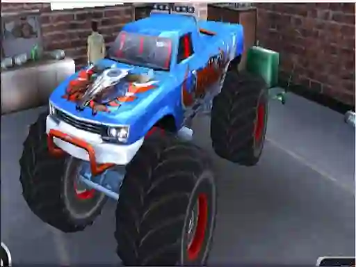 Peli Monster Truck Stunt Adventure verkossa