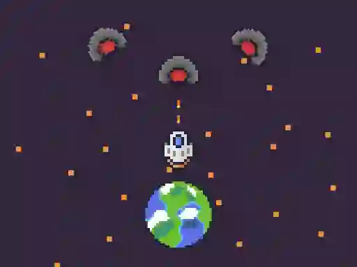 Peli Pixel Protect Your Planet verkossa