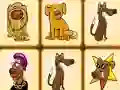 Peli Mahjong dogs verkossa