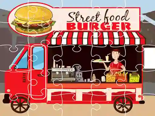 Peli Burger Trucks Jigsaw verkossa