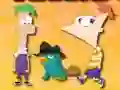 Peli Phineas and Ferb Hidden Stars verkossa