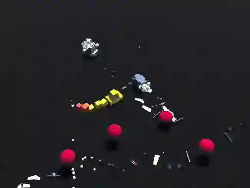 Peli Pixel Car vs Cops 2020 verkossa