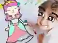 Peli Coloring Book: Prince And Princess verkossa