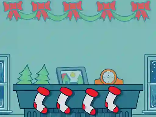 Peli Christmas Stockings Memory verkossa