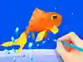 Peli Coloring Book: Fish verkossa