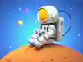 Peli Coloring Book: Spaceman Sitting verkossa