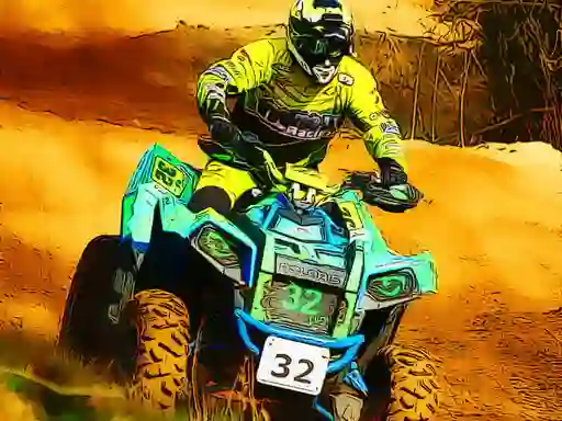 Peli Extreme Quad Bike Jigsaw verkossa