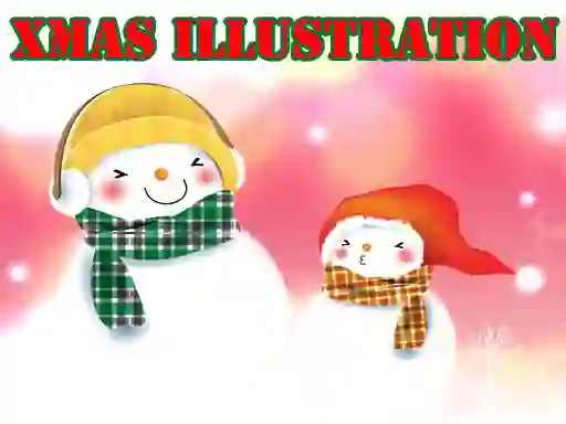 Peli Xmas Illustration verkossa