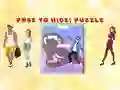 Peli Pose To Hide Puzzle verkossa
