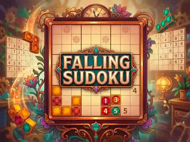 Peli Falling Sudoku verkossa