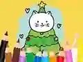 Peli Coloring Book: Cats And Christmas Tree verkossa