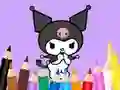 Peli Coloring Book: Kuromi Carries Bag verkossa