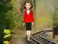 Peli Girl Escape From Railway Track verkossa