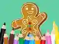 Peli Coloring Book: Gingerbreads verkossa