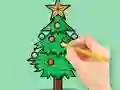 Peli Coloring Book: Christmas Tree verkossa