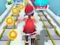 Peli Subway Santa Princess Runner verkossa